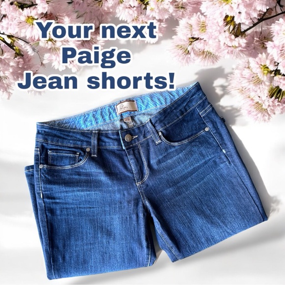 Paige Jeans Size 29 - Flare Denim Wash - Great for Jean Shorts - Marlow Cut - Picture 3 of 17